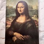 Mona Lisa, Poster Op Hout Geplakt. thumbnail 7