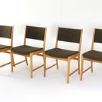 Set 4 Kai Lyngfeldt Larsen Voor Soren Willasden Stoelen Vintage thumbnail 11