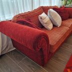 Romantiek Rode Sofa Set Van 3-4 + 2-3 Zitplaatsen thumbnail 4