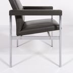 Pair Of High Back Armchairs From Fritz Hansen 1980’s Denmark thumbnail 7