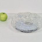 Vintage Ice Glass Plafondlamp Glas Plafonniere Lamp '60 thumbnail 3