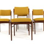 Set 4 Eetkamerstoelen 'haarlem' Vintage Gestoffeerd thumbnail 17