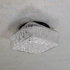 Qd20 – Plafondlamp Jaren 60 -transparant thumbnail 3