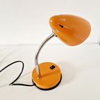Vintage Oranje Bureau Lampje Uit De Jaren 90 thumbnail 5