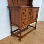 Vintage Landelijke Brocante Keukenkast, Barkast, Wandkast, Buffetkast, Ladekast thumbnail 16