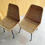 Rotan Stoelen 2 Stuks Dirk Van Sliedregt 1960S thumbnail 6