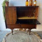 Retro Vintage Mid-century Dressoir,high-board,barkast thumbnail 12