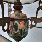 Art Nouveau Hanglamp Olielamp Circa 1930 thumbnail 2