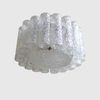 Vintage Doria Plafondlamp - Iceglass, Jaren '70 thumbnail 3