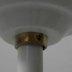 Art Deco Hanglamp Met Witte Glazen Bol thumbnail 11