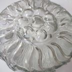 Vintage Plafondlamp Plafonnière Wandlamp Glas Organisch thumbnail 13