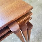 Vintage Teakhouten Nesting Set Van Opal 1960 thumbnail 4