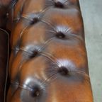 Prachtige Engelse Bruine Rundleren Chesterfield Clubfauteuil Met Uitmuntende Kleuren thumbnail 9