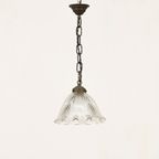 Antieke Holophane Hanglamp thumbnail 2