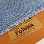 Vintage Fauteuils Blauwe Wollen Ploegstof | Wol Blauw thumbnail 11