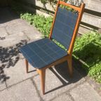 Twee Zeer Fraaie Vintage Eetkamer Stoelen thumbnail 4