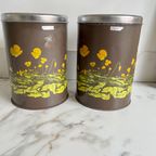 Twee Vintage Brabantia Bewaar Blikken, Jaren 70 Prijs/Set thumbnail 11