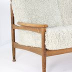 Fluffy Bank + 2 Fauteuil 'sliedrecht' Vintage thumbnail 19