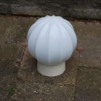 Plafonniere Bol Wit Glas thumbnail 4