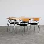 Vintage Stoelen | Eetkamerstoelen | Effezeta | Jaren 80 thumbnail 7