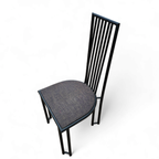 4 X Postmodern Chair / Metal Frame / 1980s thumbnail 7