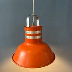 Oranje Vintage Space Age 'Bucket' Hanglamp Van Ateljé Lyktan thumbnail 2