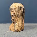 Uit Hout Gesneden Hoofd Van Een Vrouw thumbnail 2