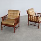 Vintage Fauteuils | Easy Chairs | Jaren 60 | Zweden thumbnail 9