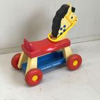 Vintage Fisher Price Paardje Loopwagen thumbnail 4