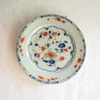 18Th Century Chinese Imari Floral Dish Plate Porcelain thumbnail 4