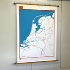 Vintage Schoolkaart Xxl Nederland thumbnail 5