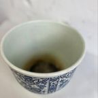 Vintage Bloempot 'Delfts Blauw' thumbnail 9