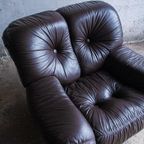 2 Midcentury Leather Club Chairs thumbnail 18