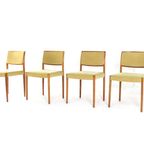 Set 4 Stoelen Niels O Möller Model 80 Eetkamerstoelen Vintage Teak thumbnail 6