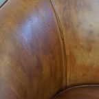 Geweldige, Unieke Vintage Schapenleren Design Fauteuil Van Bart Van Bekhoven thumbnail 14