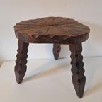 Vintage Krukje Spaans Brutalist Jaren 70 Plantentafel thumbnail 7