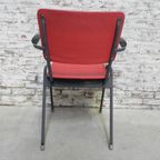 4 Vintage Eettafelstoelen Met Armleuningen thumbnail 18