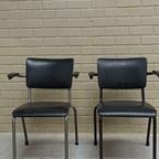 Set Van 2 Vintage Industriële Stoelen, Ahrend De Cirkel thumbnail 3