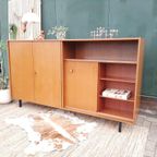 Vintage Wandkast Mid Century Design Highboard Retro Kast 60 thumbnail 12