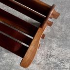 Brutalist Wooden Armchairs ( 3 Seat+2X1Seat Available) thumbnail 5