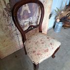 Klassieke Slaapkamer Stoel Mahonie Hout 50x45cm En 94cm Hoog thumbnail 4