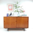 Vintage Deens Sideboard | Dressoir | Tv Meubel Teak thumbnail 13