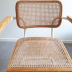 * Vintage Cesca Stoel Marcel Breuer Stijl Webbing Bureaustoel - Tnc3 thumbnail 12