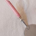 Vintage Taartschep Zilverkleurig Roze Handvat thumbnail 8