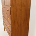 Scandinavisch Vintage Teak Fineren Ladekast Bjorli thumbnail 11