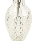 Empire Tafellamp Geslepen Kristal Diamantpatroon Verguld Brons thumbnail 12