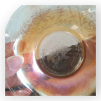 Carnaval Marigold Glas Schaaltje Met Relief Patroon thumbnail 9