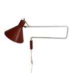 J. J. M Hoogervorst - Anvia - ‘Elbow’ - Vintage Wall Mounted Lamp - Dutch Design thumbnail 3