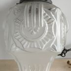 Belgian Scailmont Art Deco Glass Lamp ( +/-1930) thumbnail 2