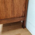 Vintage Antiek Dressoir Commode Ladekast Badkamermeubel Met Marmer Blad 701 thumbnail 18